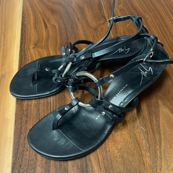 Adorable tiny wedge sandal